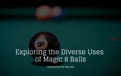 Uses of the Online Magic 8 Balls