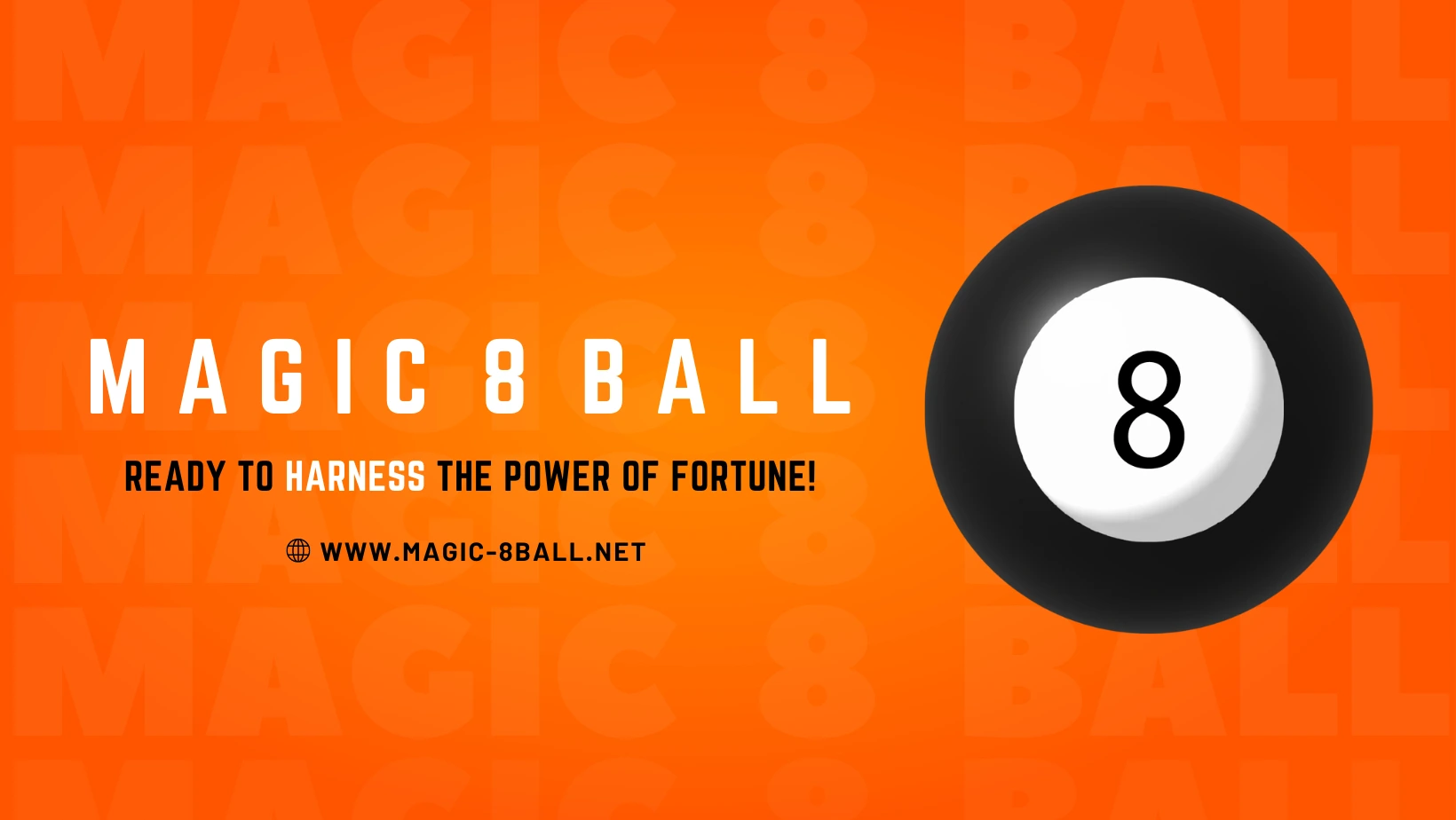 Internet magic store 8 ball